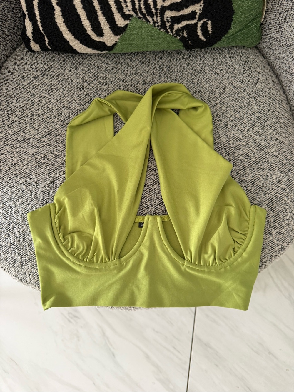 Cross Wrap Crop Top